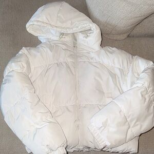 H&M White Puffer Jacket